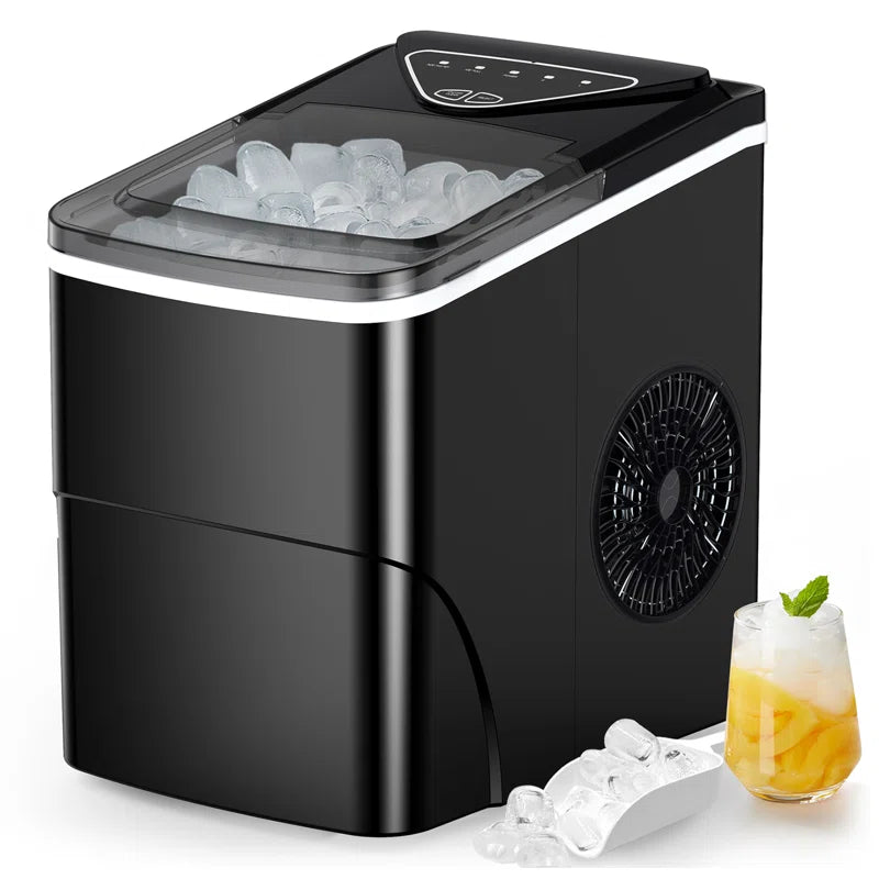 Bullet Ice Maker – 26 Lb. Daily Production with Self-Cleaning Function