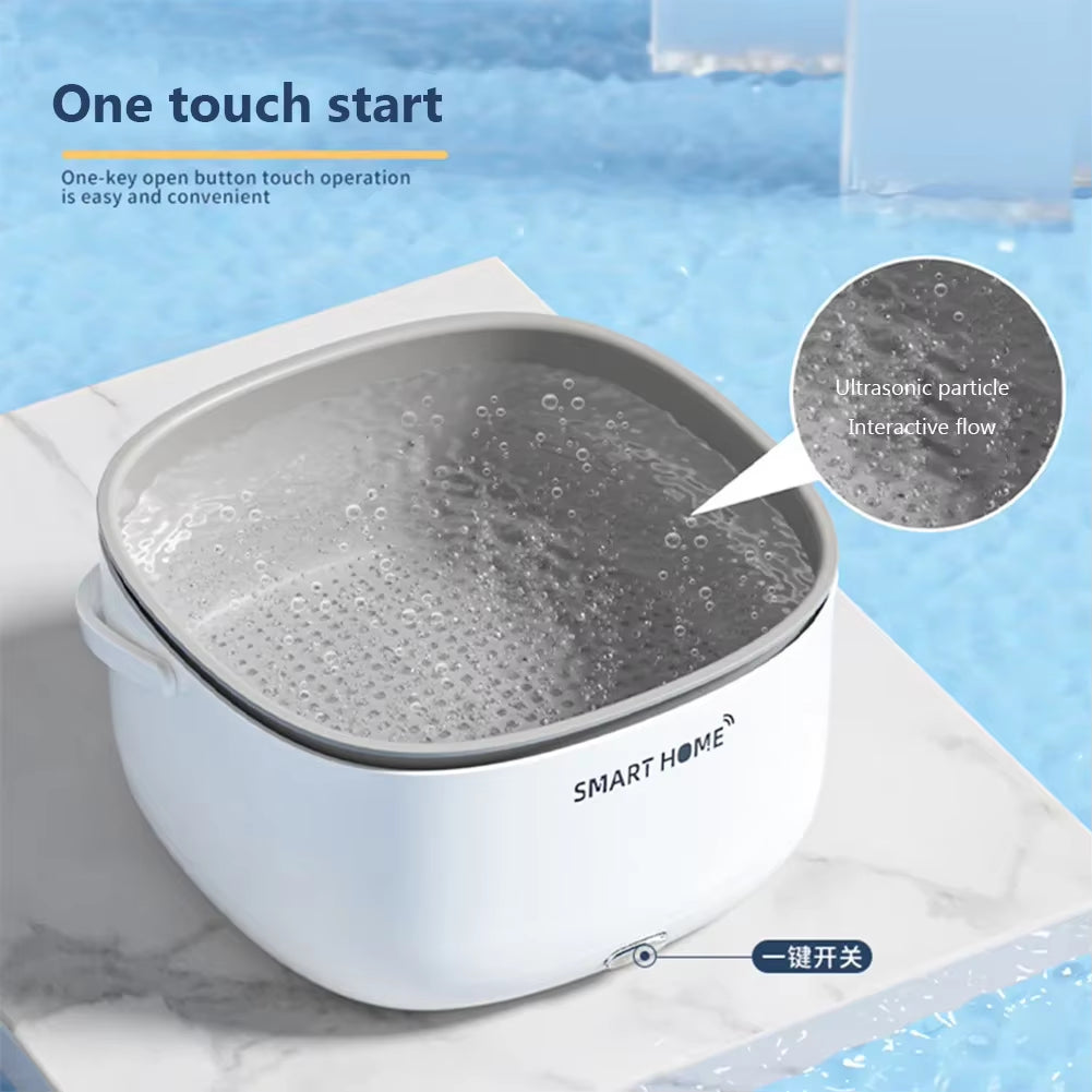 Ultrasonic Food Cleaner – Vegetable & Fruit Washing Machine for Pesticide and Dirt Removal
