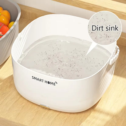 Ultrasonic Food Cleaner – Vegetable & Fruit Washing Machine for Pesticide and Dirt Removal